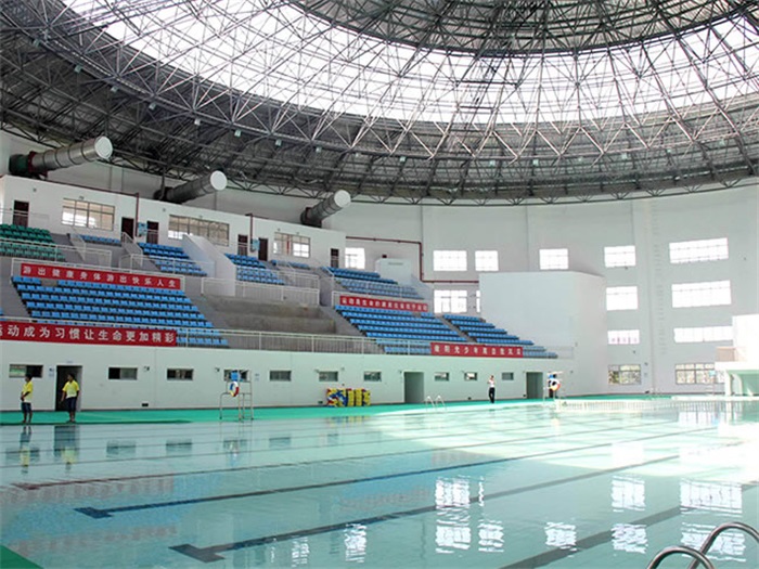 萬寧廣東惠州市游泳館網架
