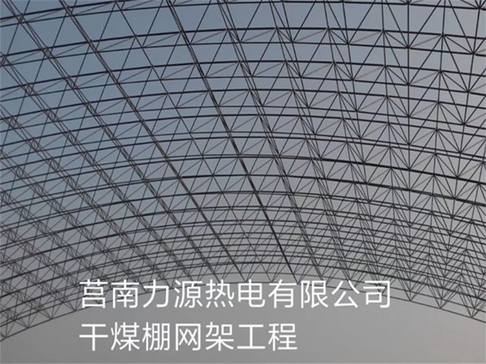 上海莒南力源熱電有限公司干煤棚網架工程